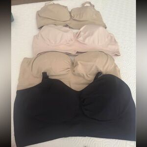 Kindred Bravely Seamless Nursing Bras - Black, Nude, Blush